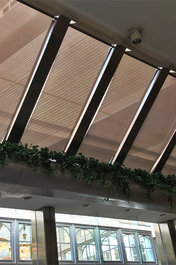Skylight blinds installation 5